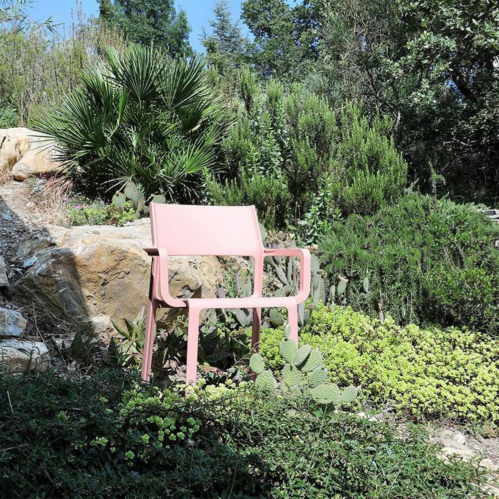 Nardi-Trill Kollu Sandalye-Rosa Bouquet