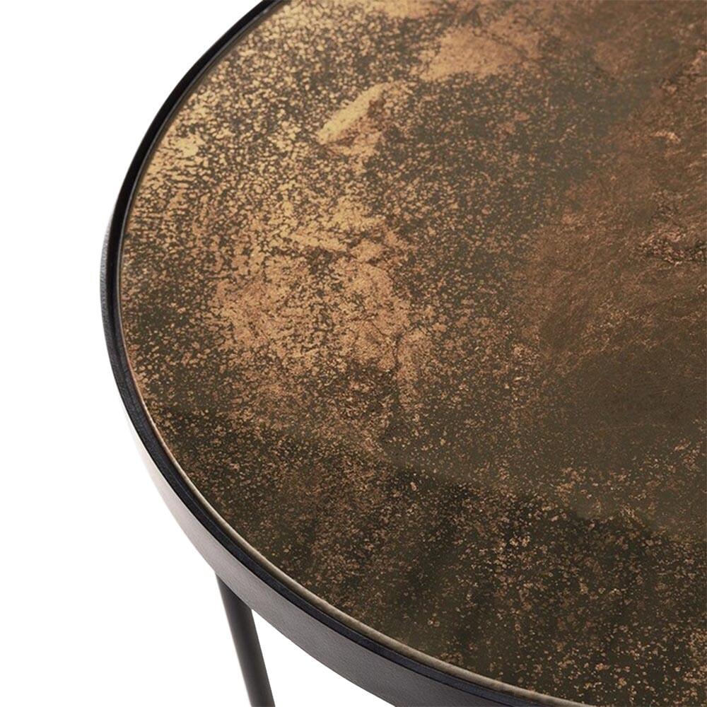 Nesting Copper İkili Set Yan Sehpa-Copper