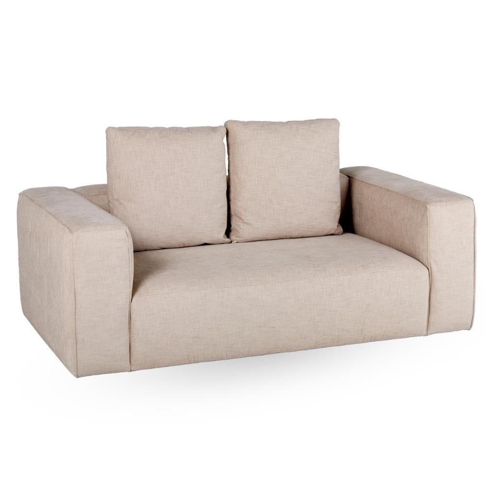 Nils Medium Kanepe-Kumaş Maple (222)-(Grade D)-Sırt Minder Dahil)