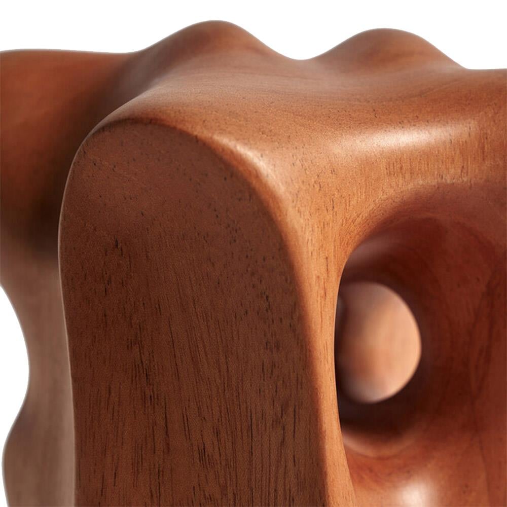Object Natural Organik Heykel-Mahogany