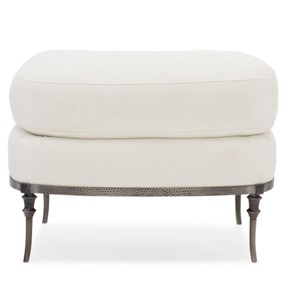 On Point Puf-Finish Antique-Nickel-Body Fabric (2709-88CC-P) Performance