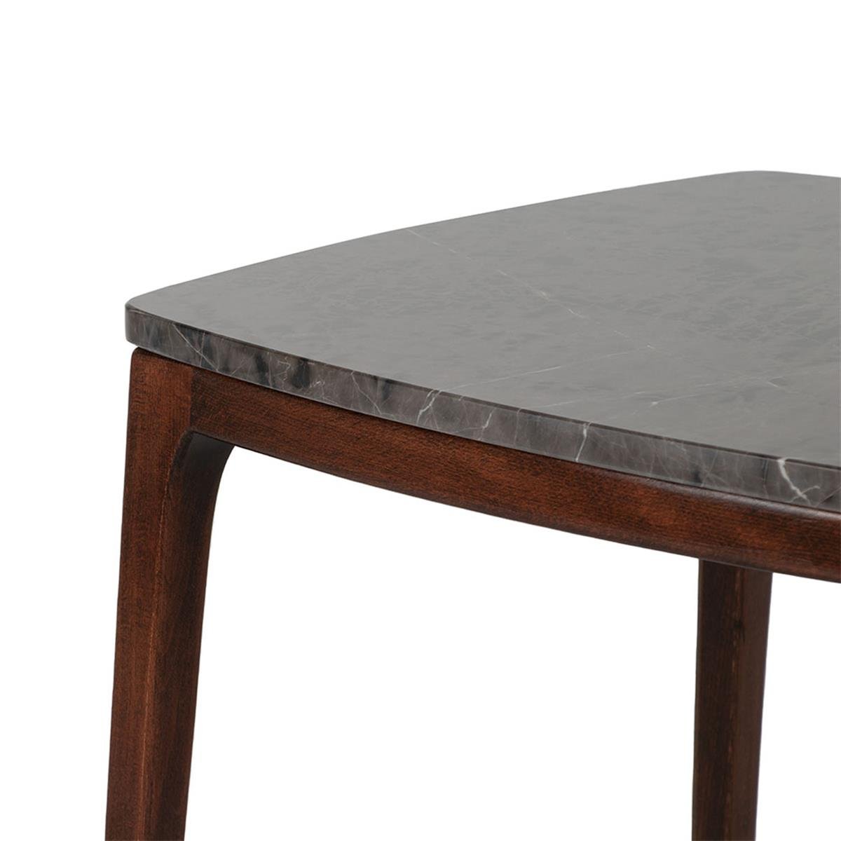 Orta Sehpa Kahverengi Ayak-Mermer Tabla-60*60