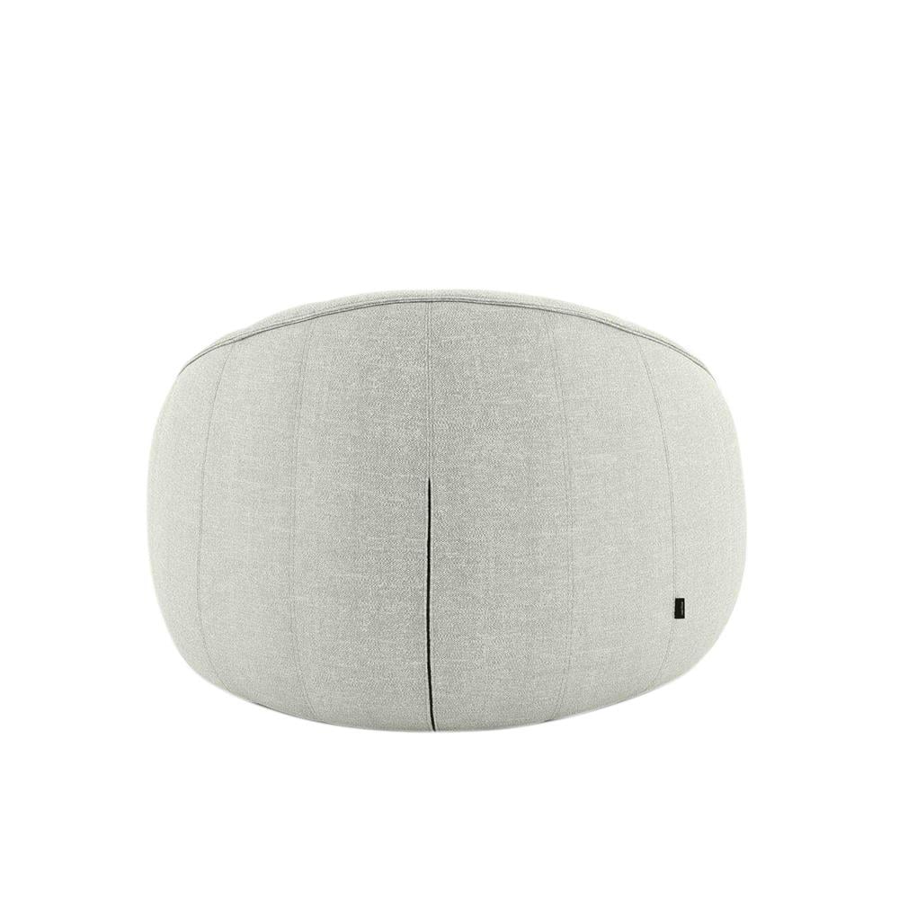 Ottoman Tekli Koltuk Kumaş Part A- İç Kumaş Chartres (Grade D)-Silver (2693)-Part B Dış Kumaş Kyoto (Grade X)-Gris (5295)