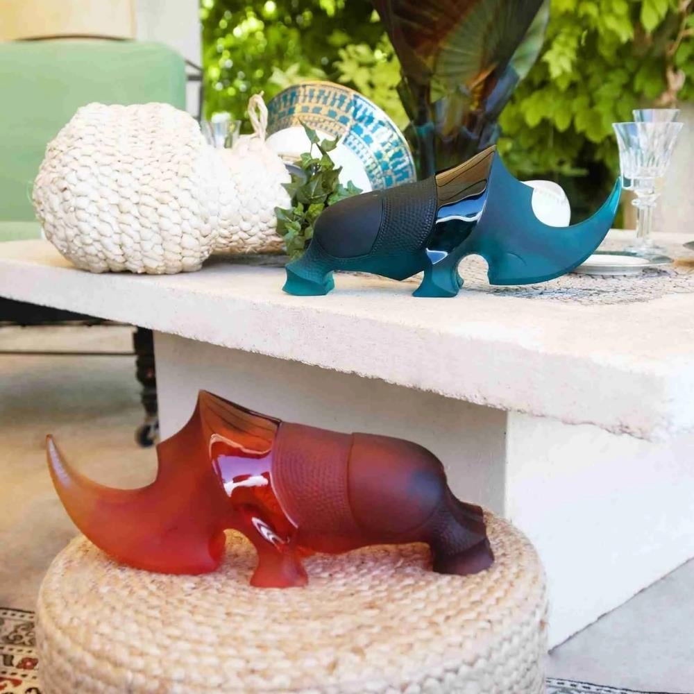 Pellini Gergedan Heykeli-Ambre