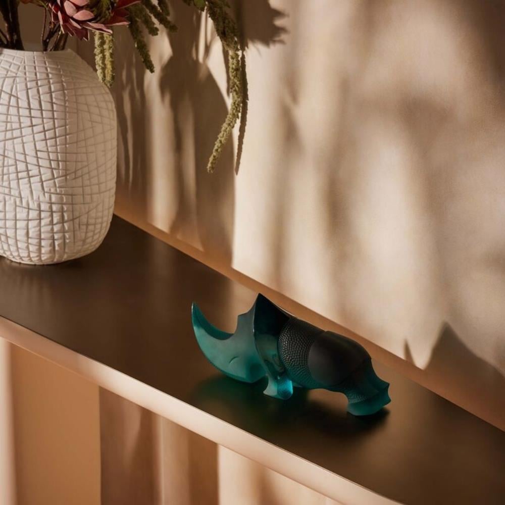 Pellini Gergedan Heykeli-Blue