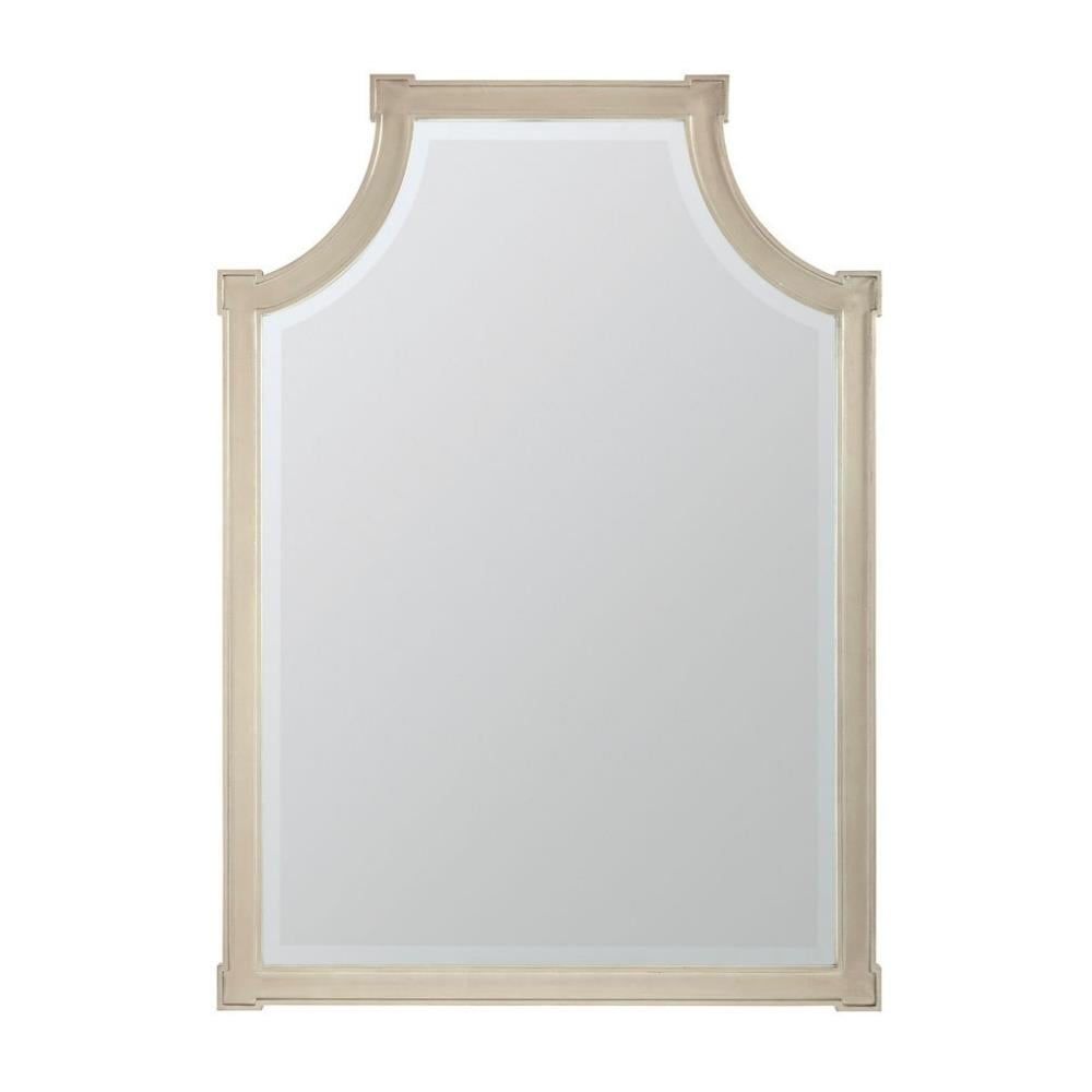 Picture This Ayna-Finish Taupe Silver Leaf