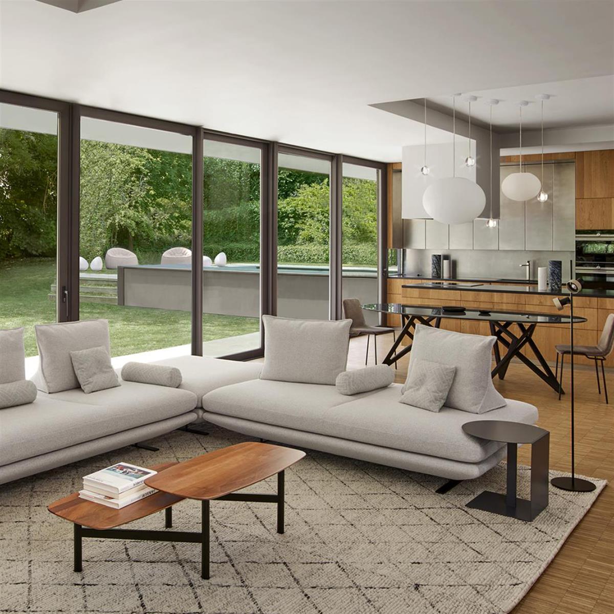 Prado Oda Yan Sehpa-Argile Laquered