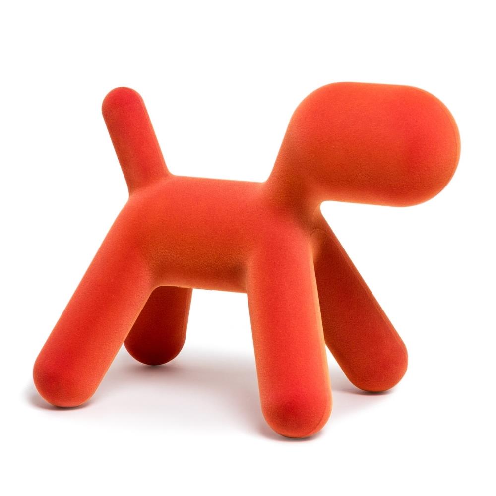 Puppy L Köpek Heykeli-Orange (02)-(İndoor)