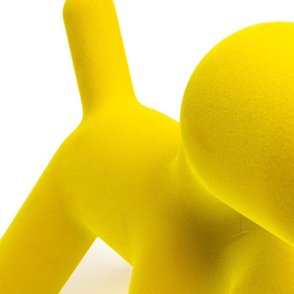 Puppy L Köpek Heykeli-Yellow (03)-(İndoor)