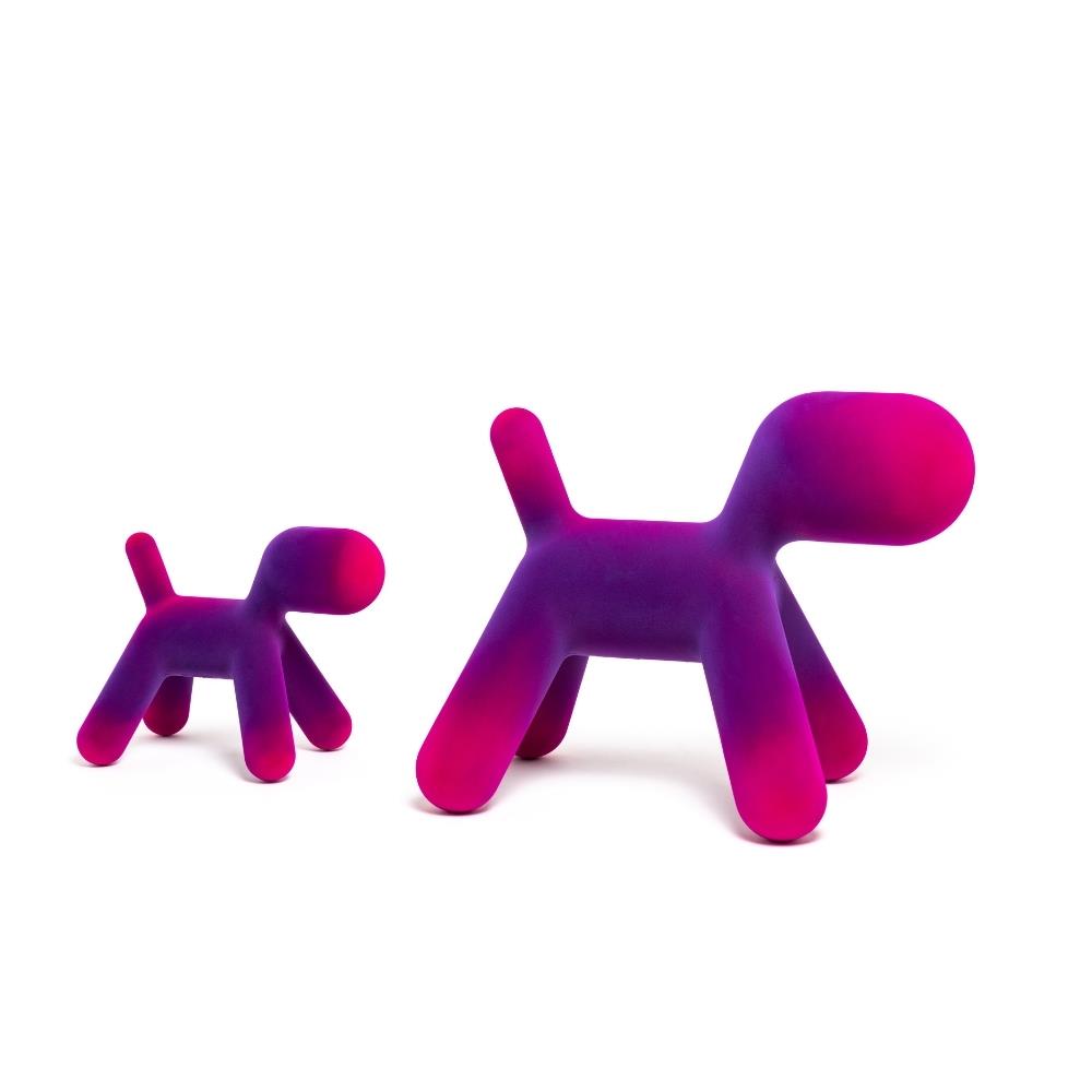 Puppy S Köpek Heykeli - Violet/Fuchsia (11)-(İndoor)