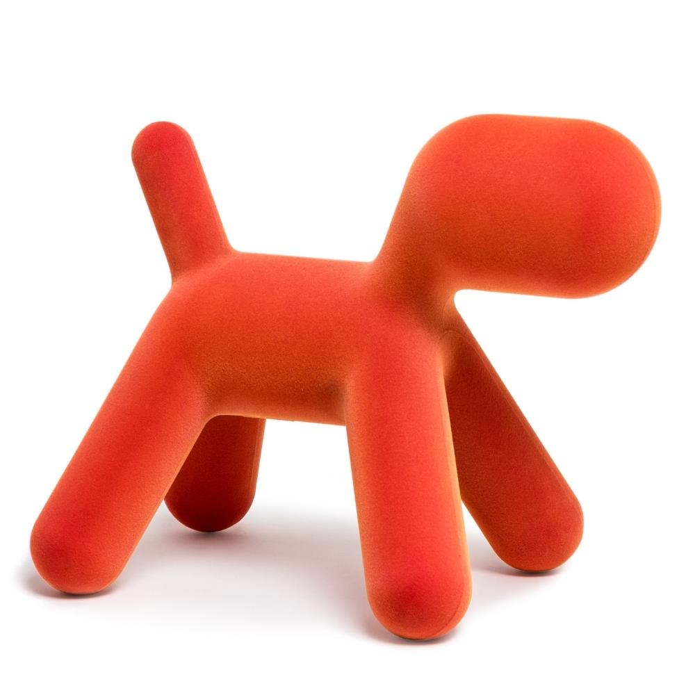 Puppy XL Köpek Heykeli Orange (02)-(İndoor)