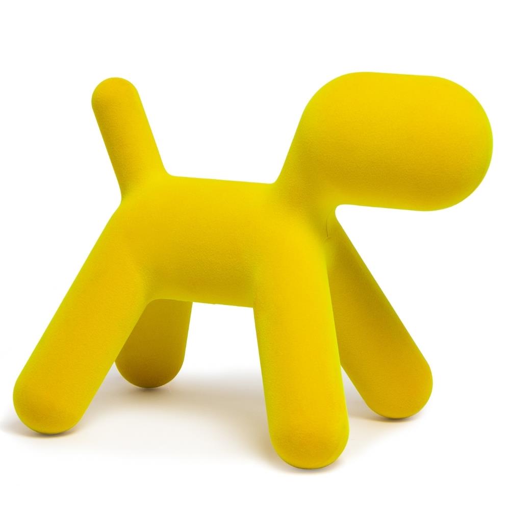 Puppy XL Köpek Heykeli Yellow (03)-(İndoor)