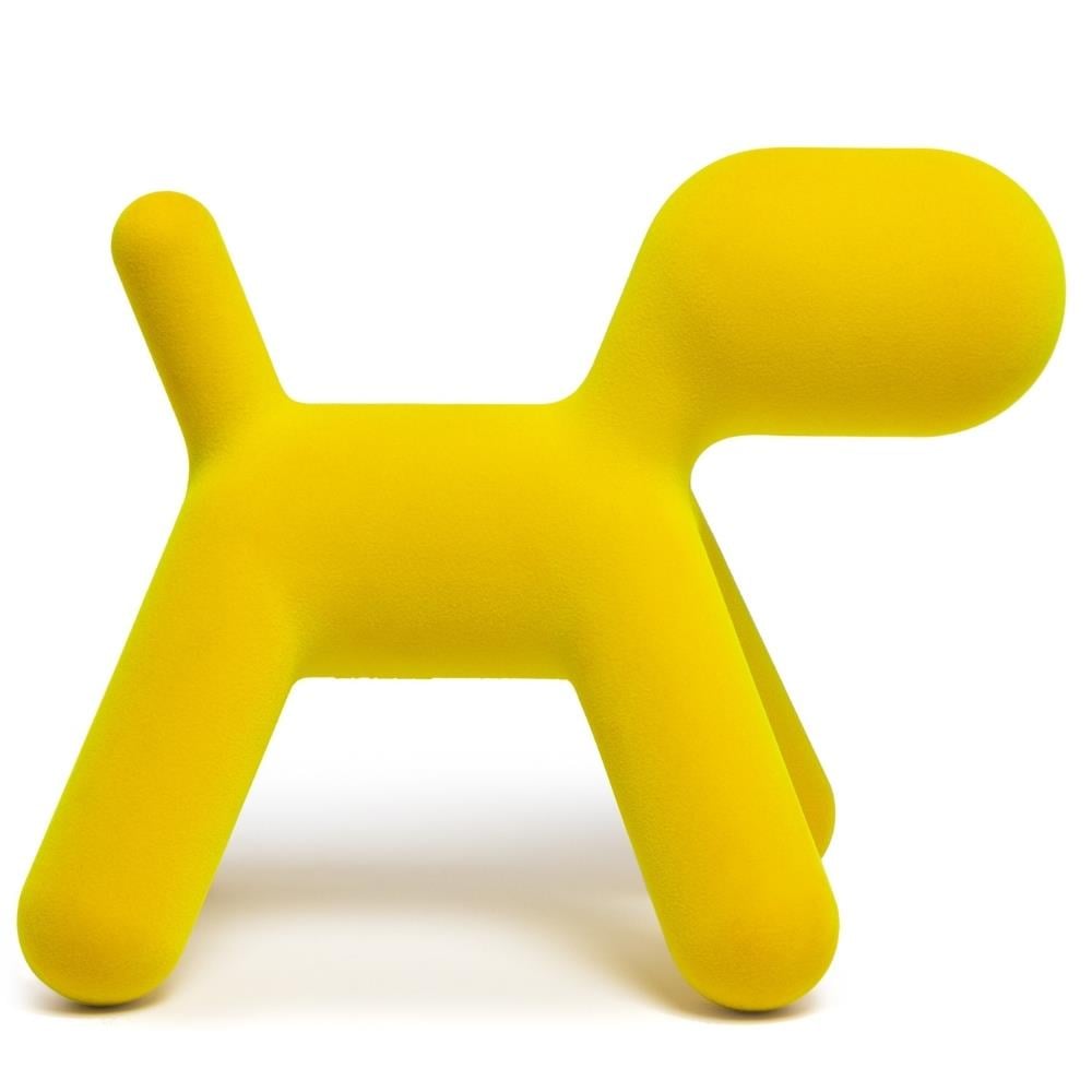 Puppy XL Köpek Heykeli Yellow (03)-(İndoor)