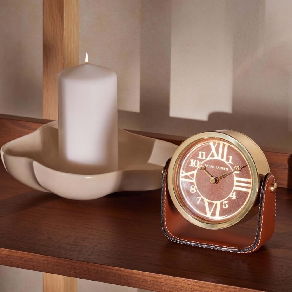 Brennan Masaüstü Saat-Saddle