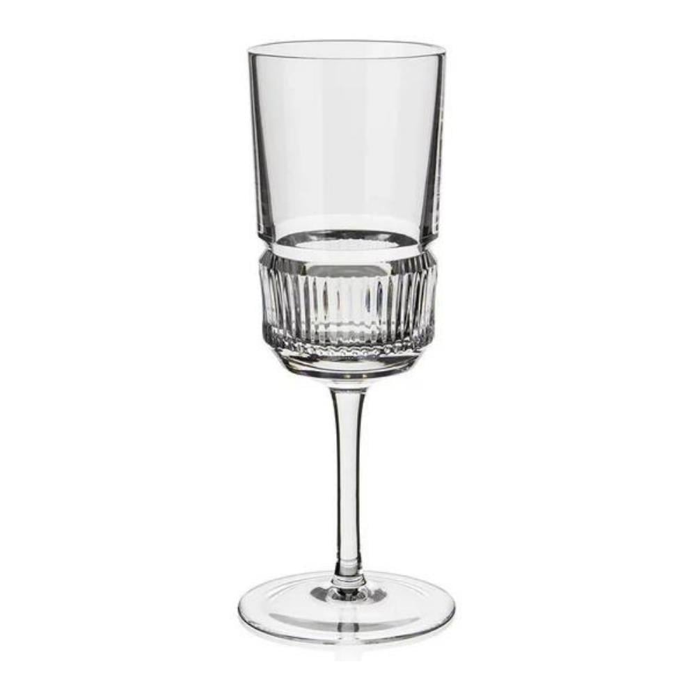 Broughton- Dekoratif Beyaz Şarap Bardağı