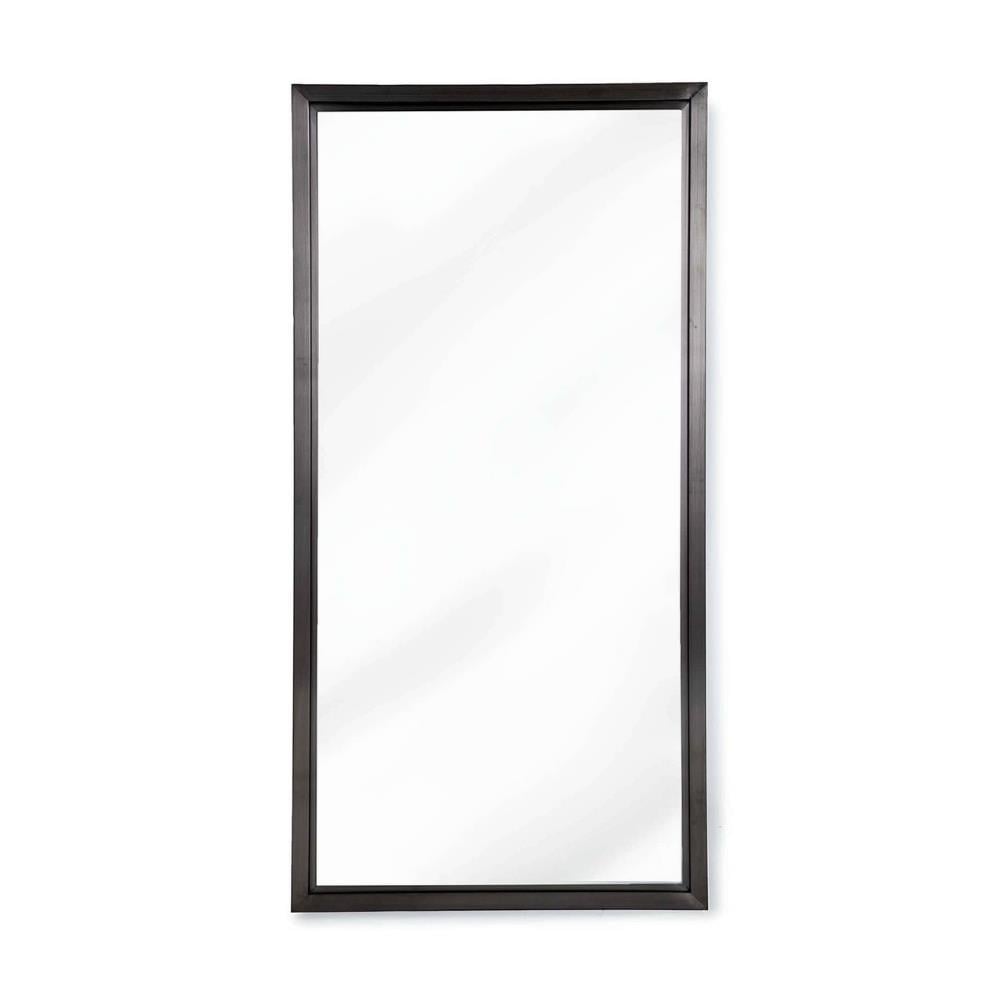 Rectangle Ayna - Blackened Steel - H122 W60 cm