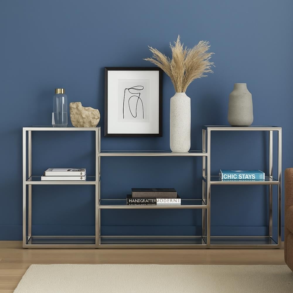 Regina Andrew Astoria Polished Nickel Console