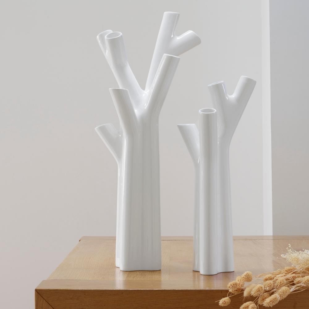 Roseau Small Vazo - White