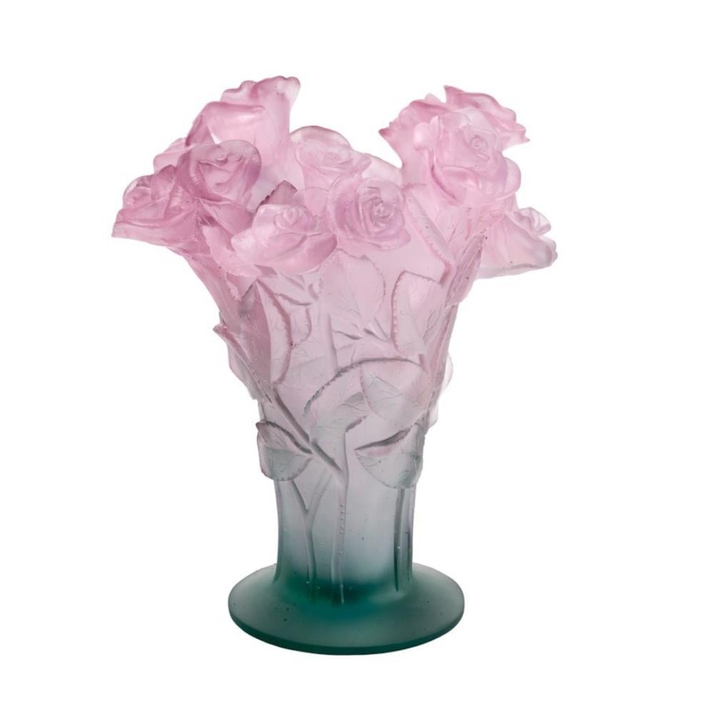 Roses Vazo - Medium - Pink,Green