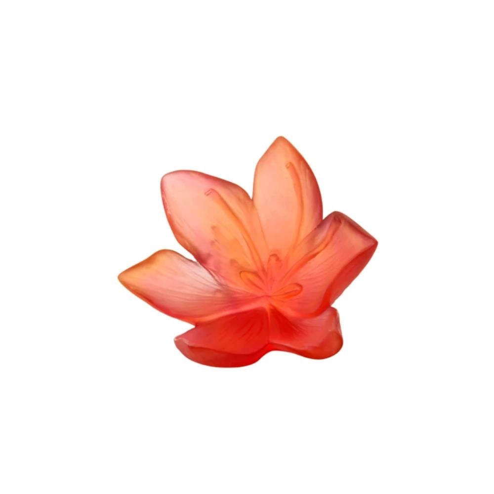 Safran Dekoratif Çiçek Objesi - Orange - Large