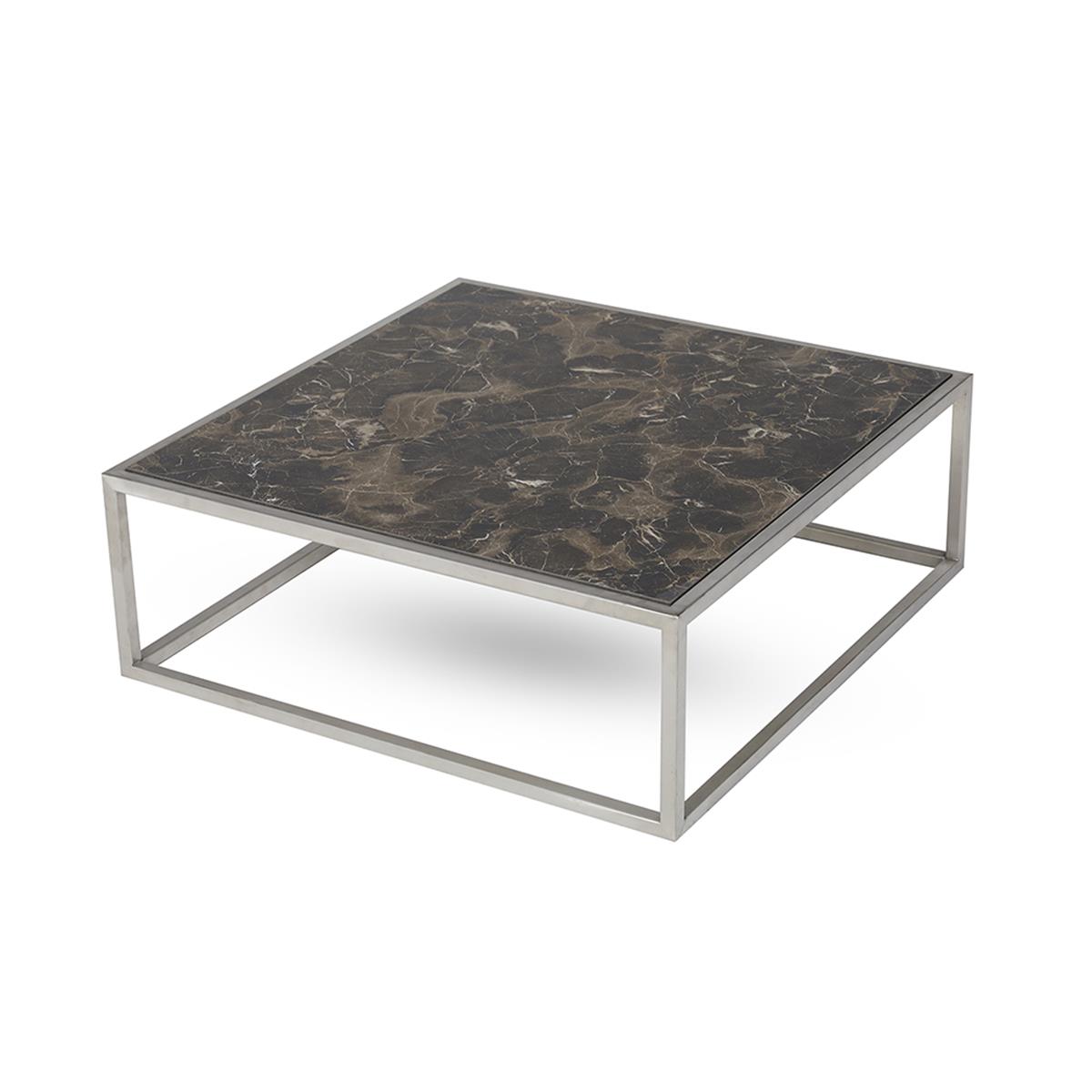 Sehpa - Paslanmaz -75x75 cm