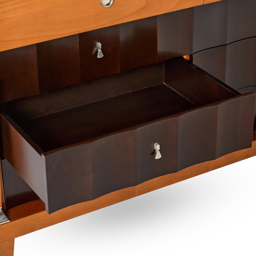 Şifonyer  141x51/87cm Fın:Oo M3 Glossy Chrome