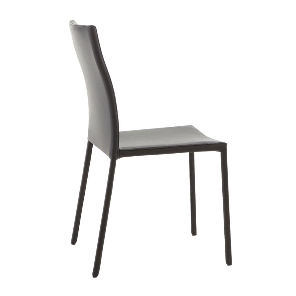 Slim Chair Sandalye (4 Adet)-Black