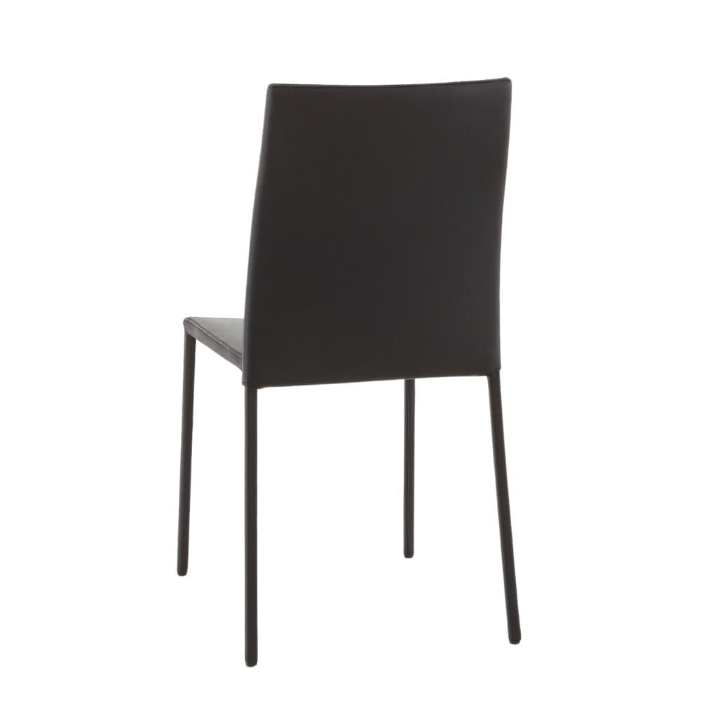 Slim Chair Sandalye (4 Adet)-Black