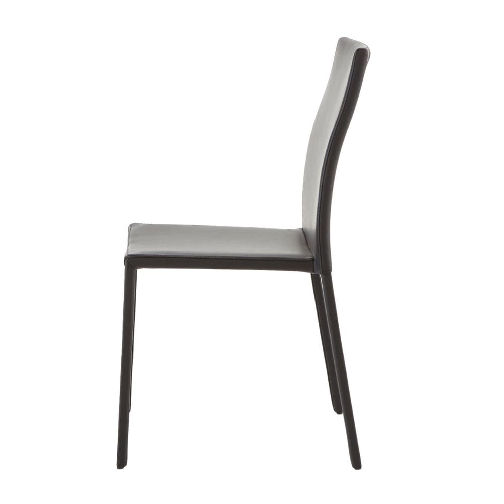 Slim Chair Sandalye (4 Adet)-Black
