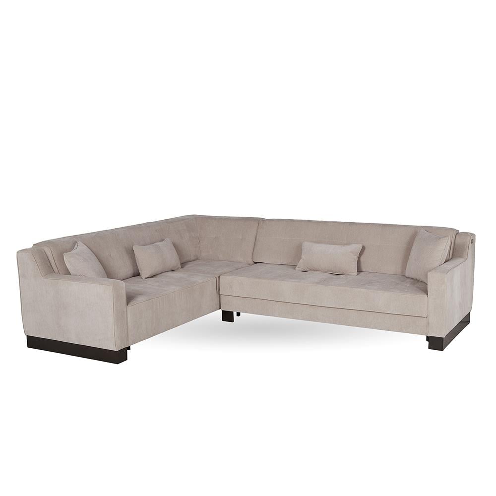 Spring Mekanizmalı Yataklı Köşe Kanepe