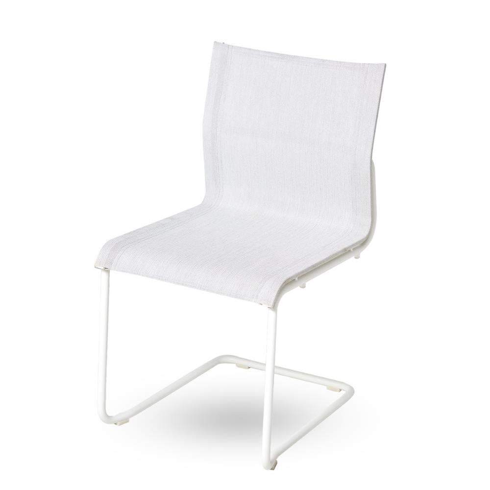 Sway Kolsuz U Ayaklı Yemek Sandalyesi-İskelet White-Seagull Sling