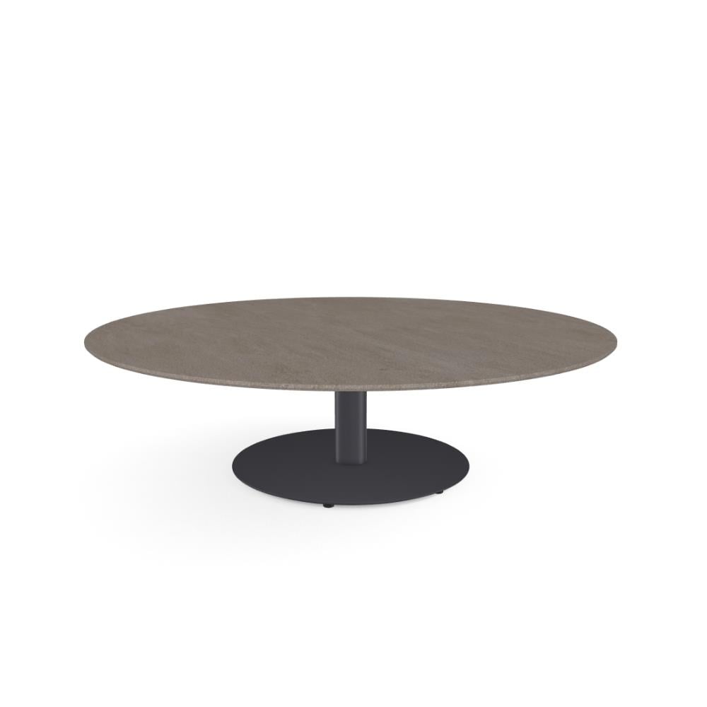 T - Table Orta Sehpa - Frame Fenge- Top Scisto (C80) - 125 cm