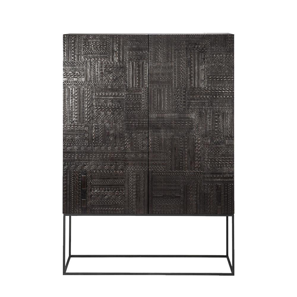 Tabwa-2 Kapaklı-Dolap-Black