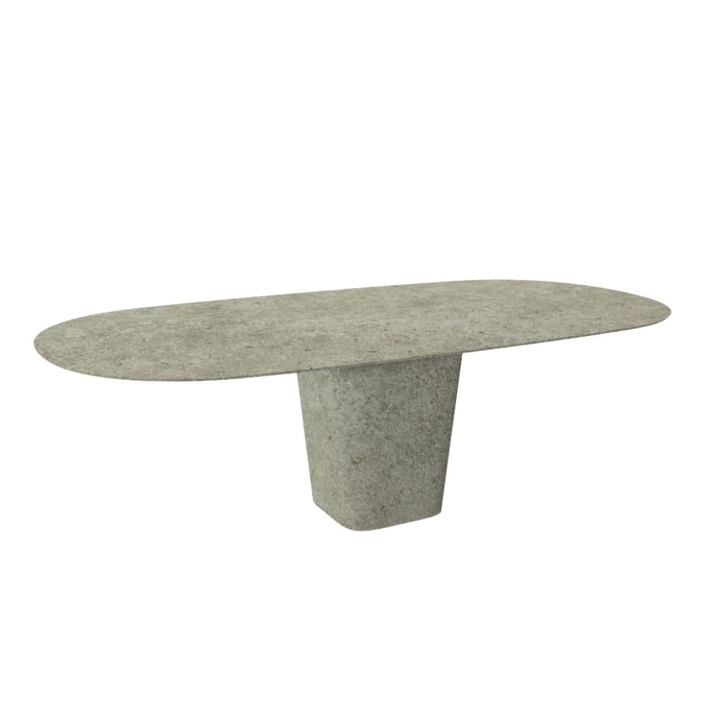 Tao Yemek Masası Oval - Linen - 240 cm