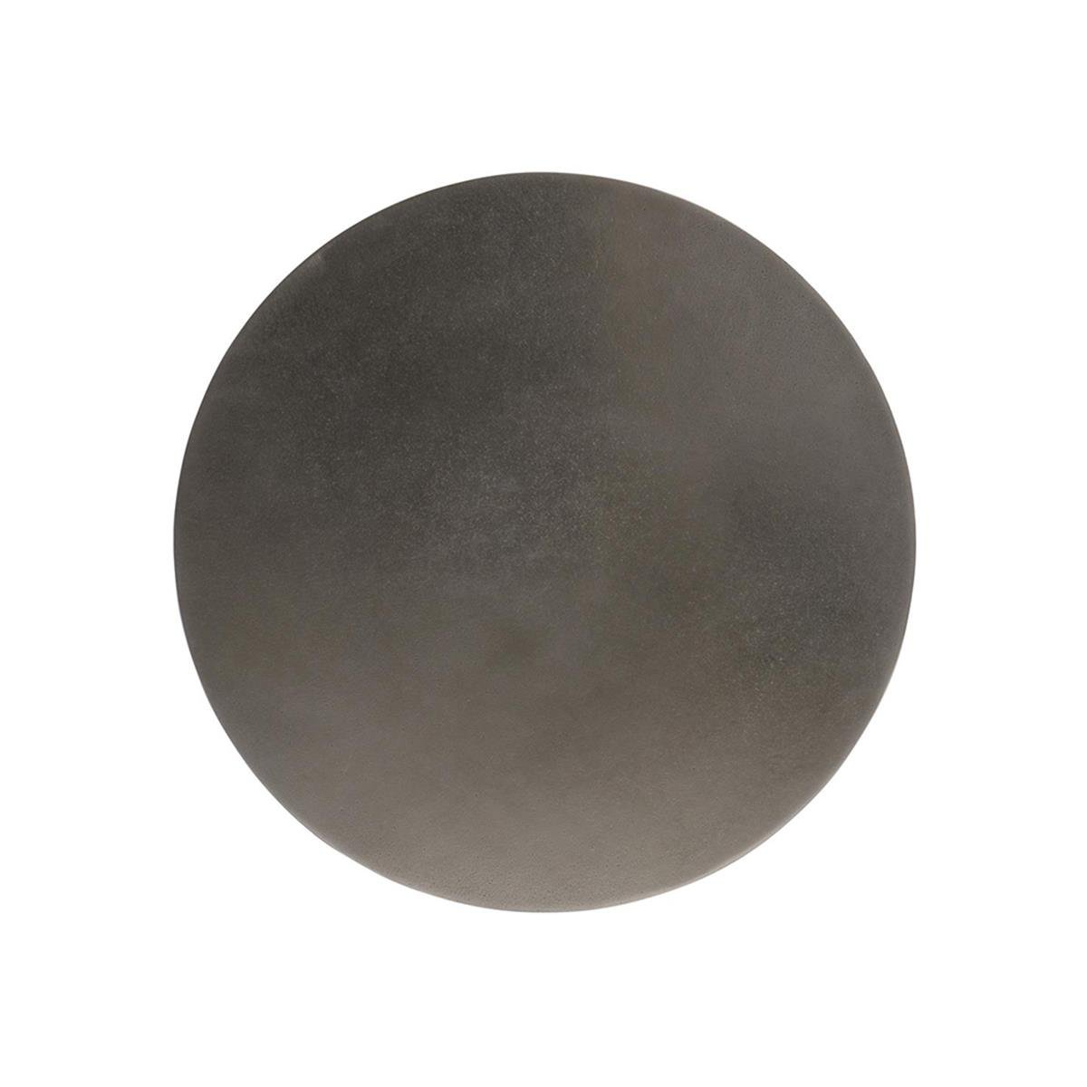 Trainon Yan Sehpa-Top Metal-Base Textured Quarry
