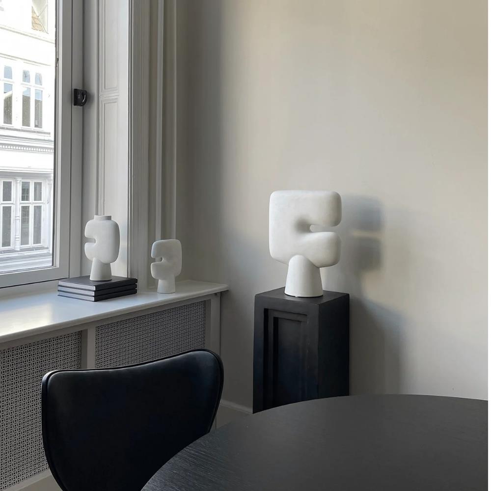 Tribal Vazo - Big - Bone White