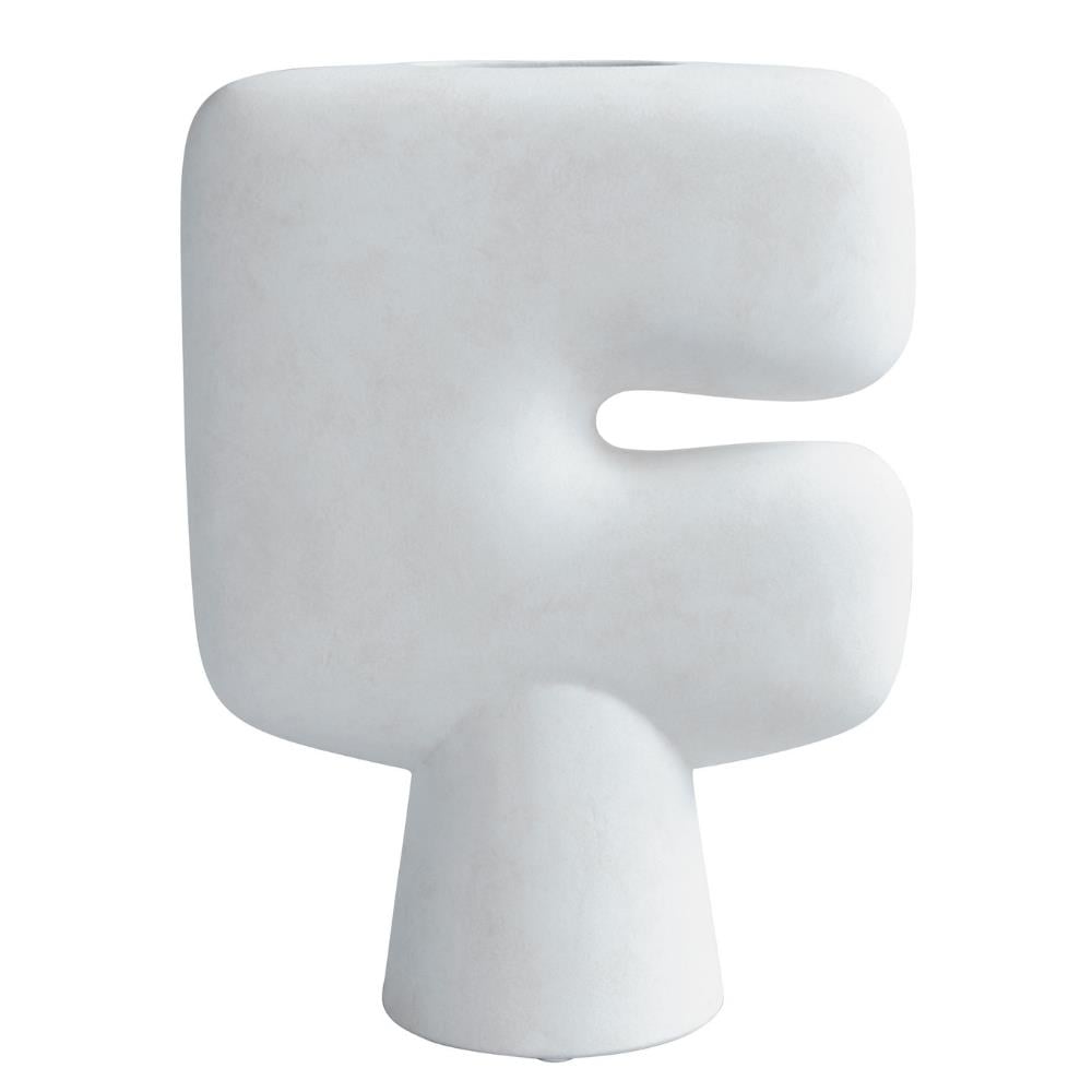 Tribal Vazo - Big - Bone White