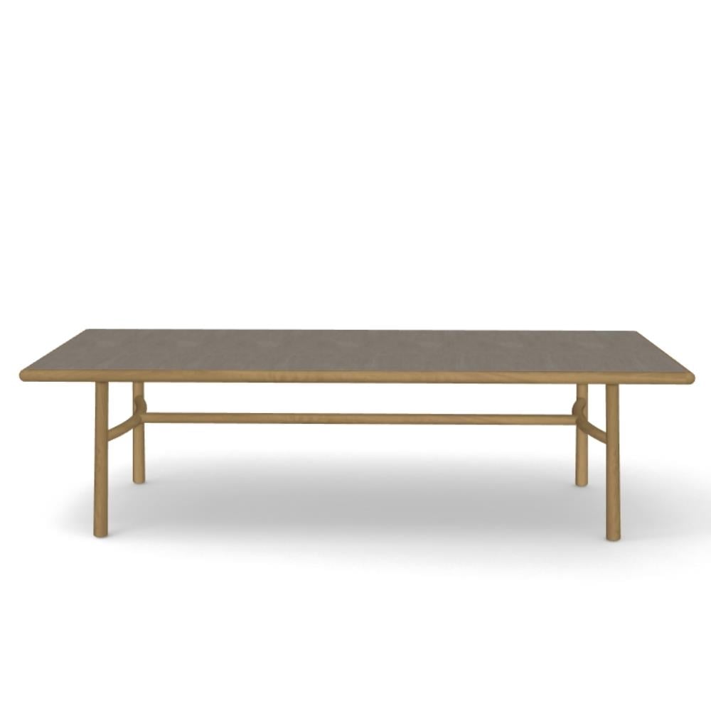 Ukiyo Teak Yemek Masası - Ceramic Scisto - 270 cm