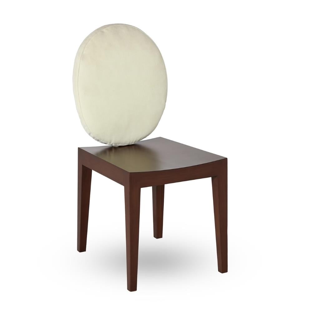 Valentine Kolsuz Sandalye – Ayak: Dark Brown Oak – Kumaş: ALC.1100