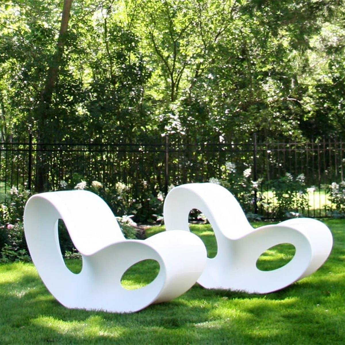 Voido Sallanır Koltuk-White (1736C)-(Outdoor)