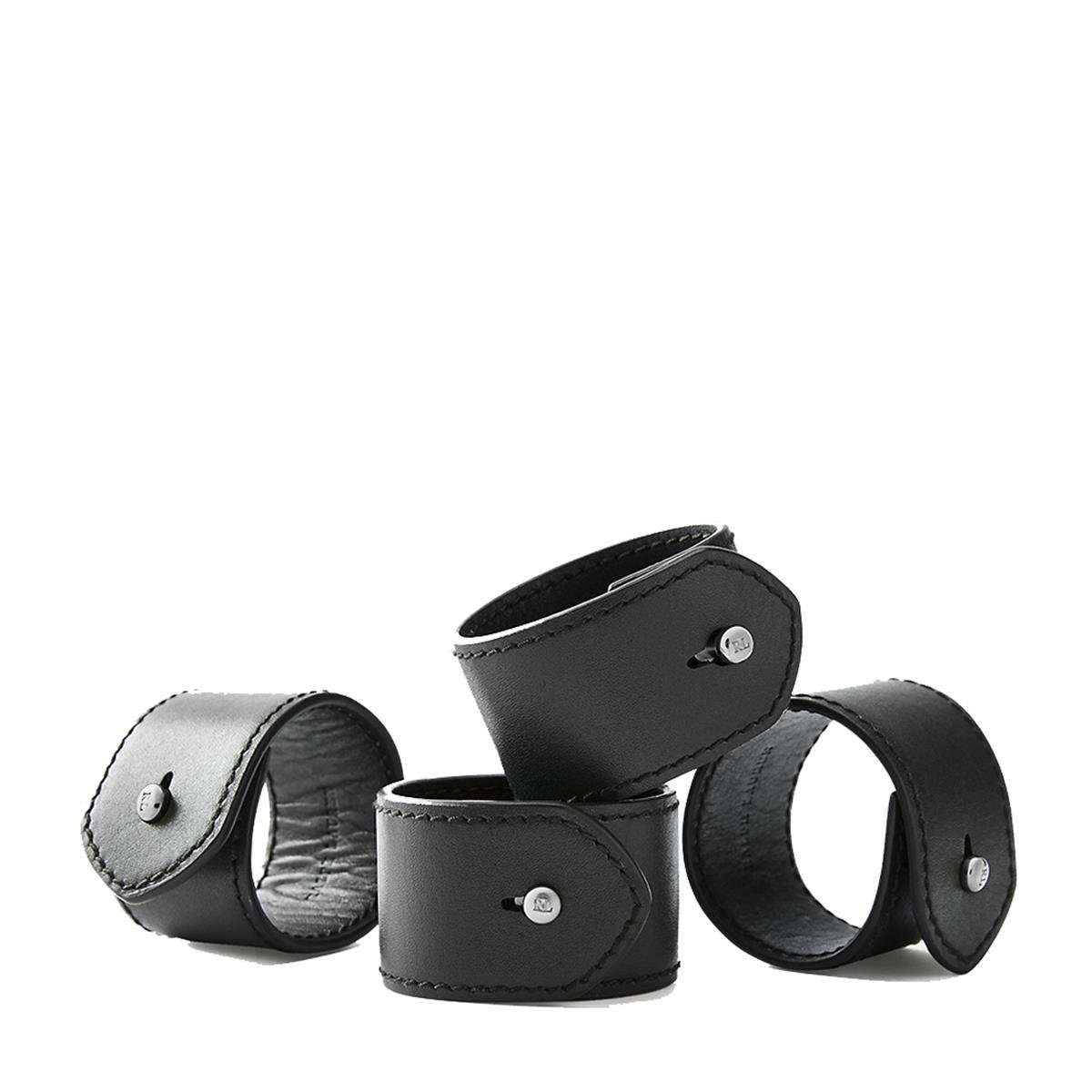 Wyatt (4 Adet) Dekoratif Halka-Black