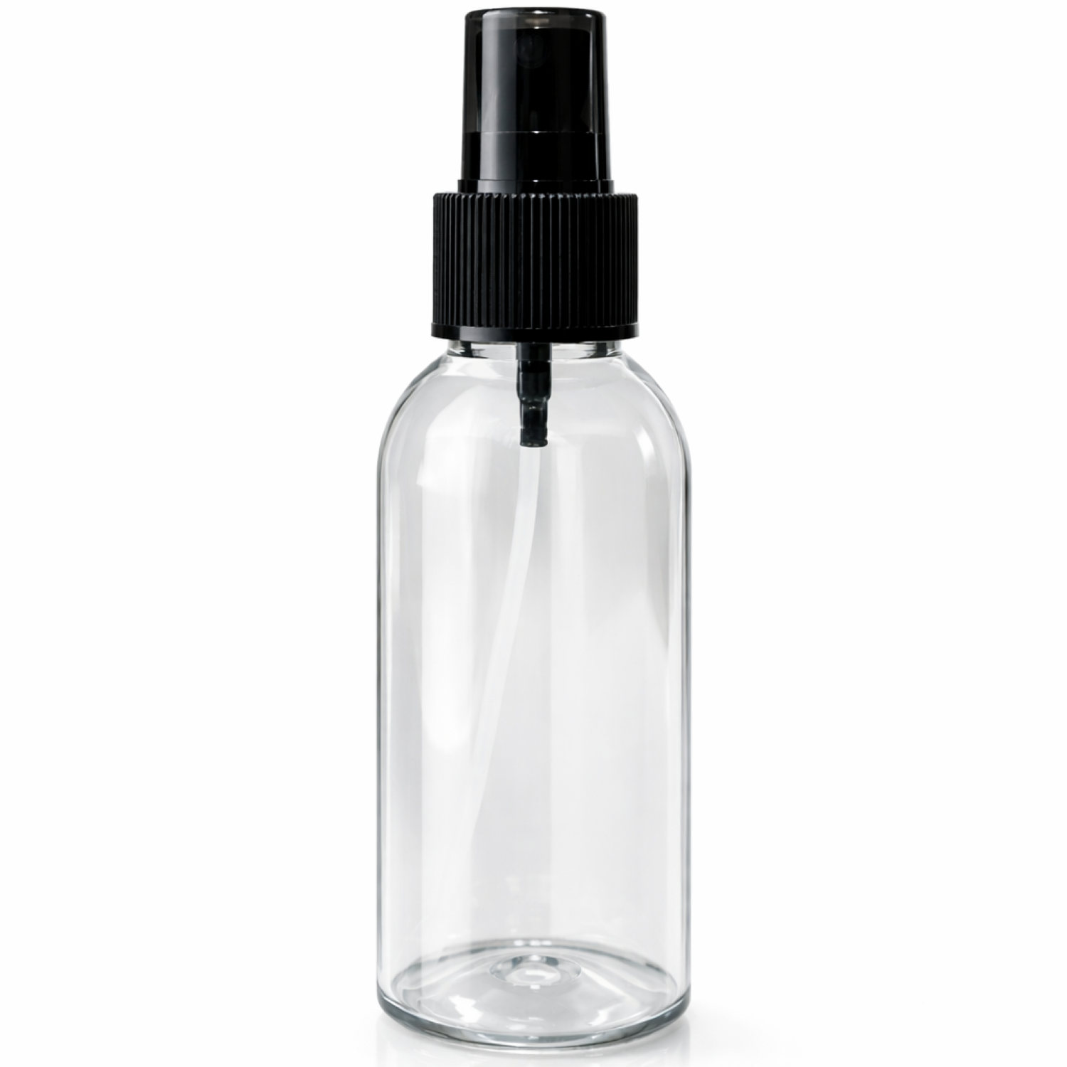 100 ml PET şişe siyah sprey başlıklı