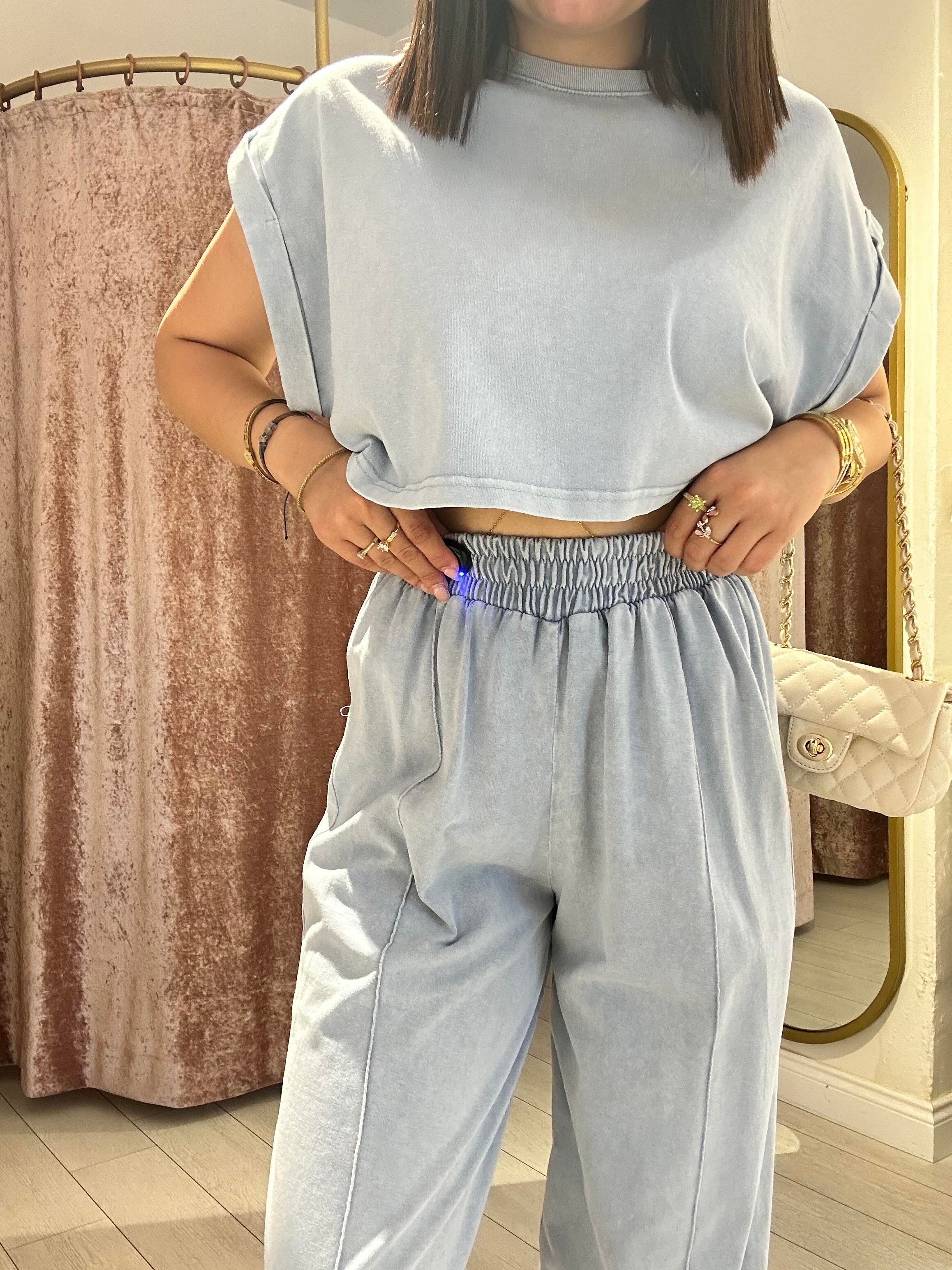 Yıkama Kumaş Spor Takım Mavi