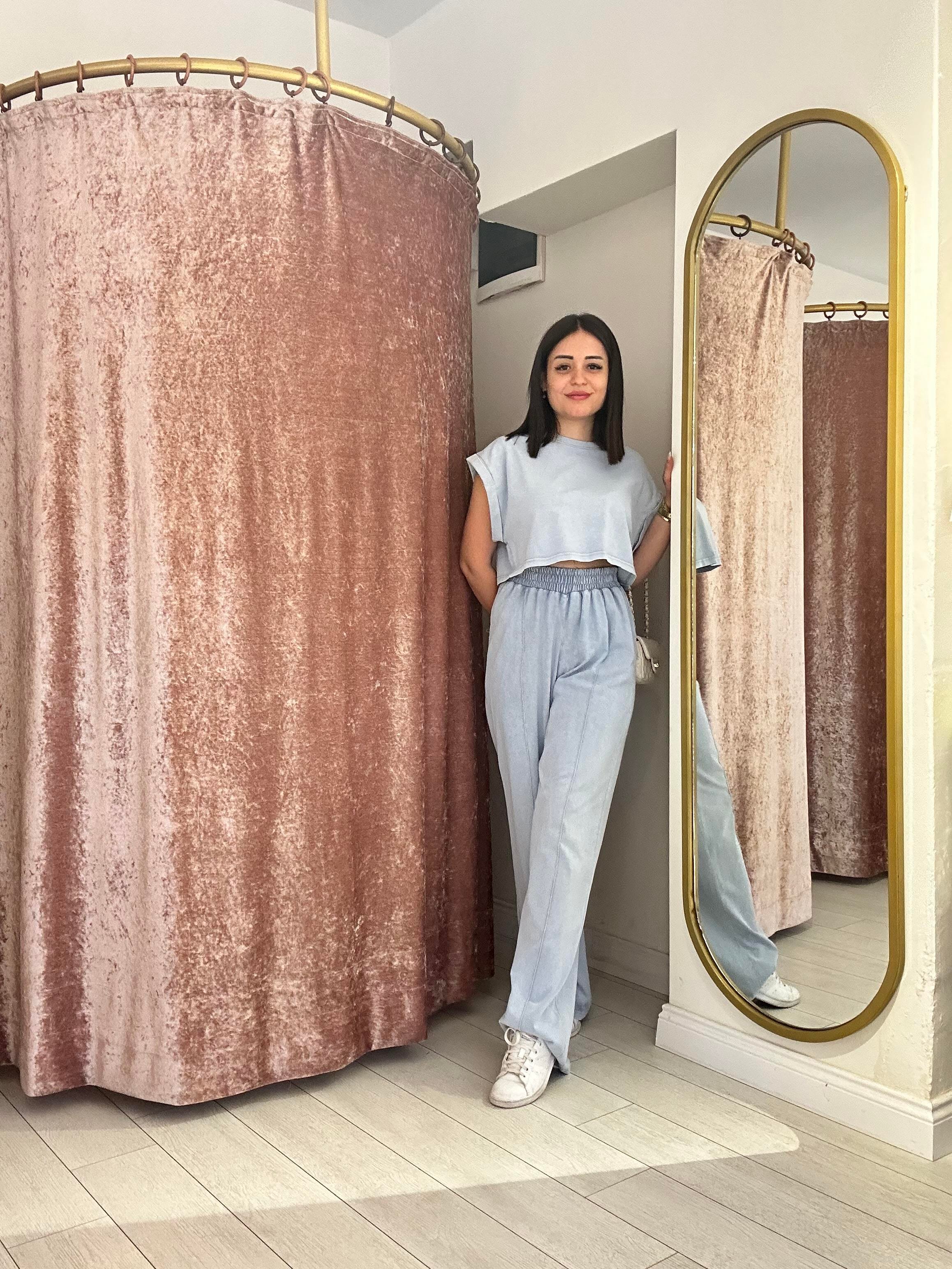 Yıkama Kumaş Spor Takım Mavi