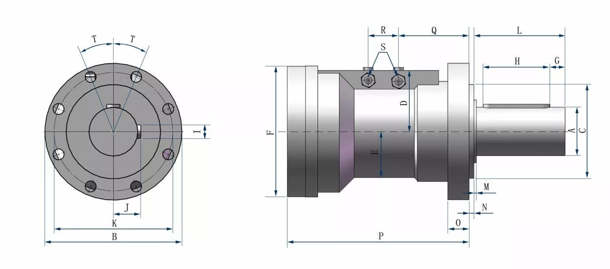 Chiu CY1 Series Rotary Actuator Seri 1