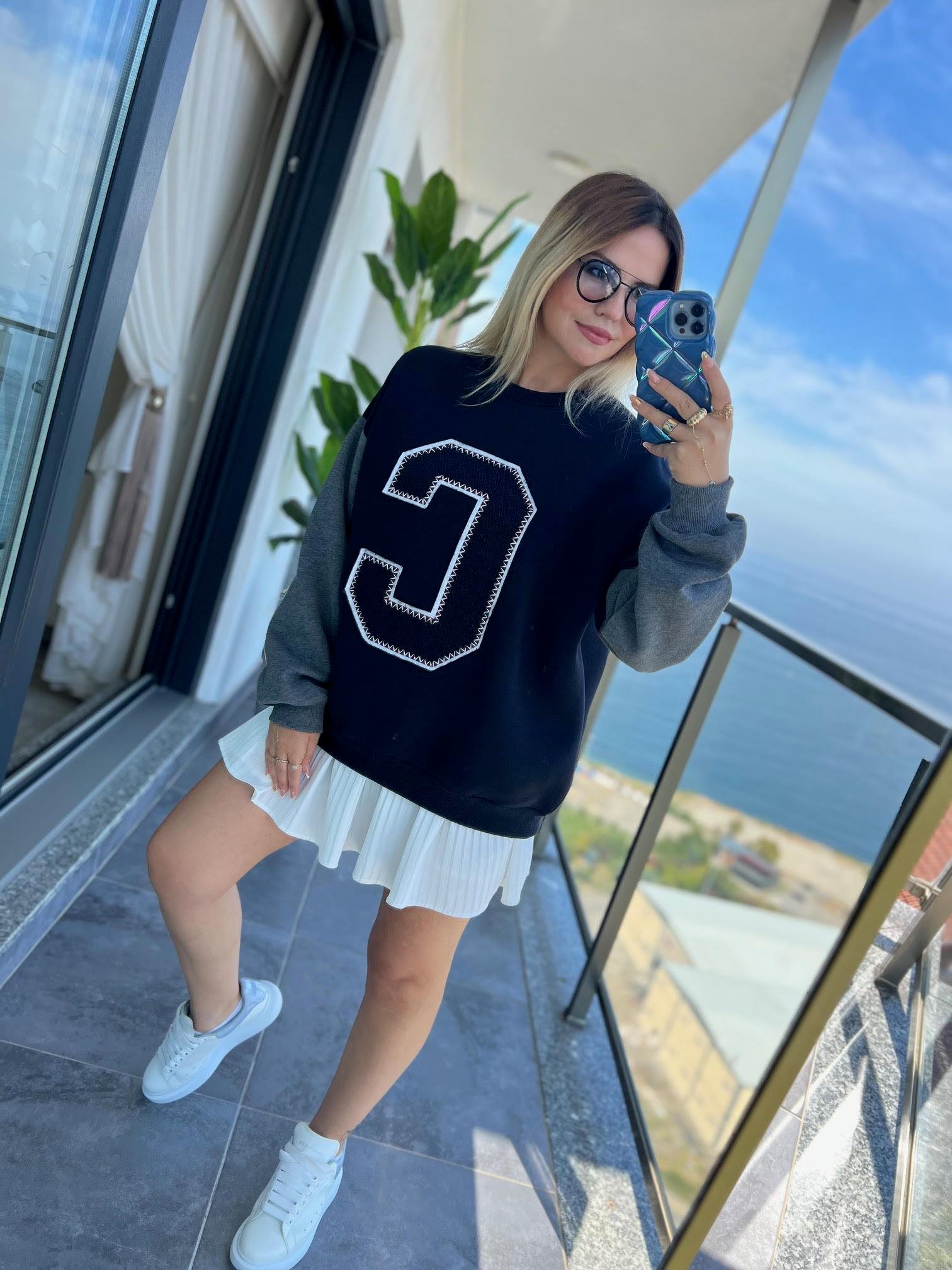 0007 Sweat LACİVERT