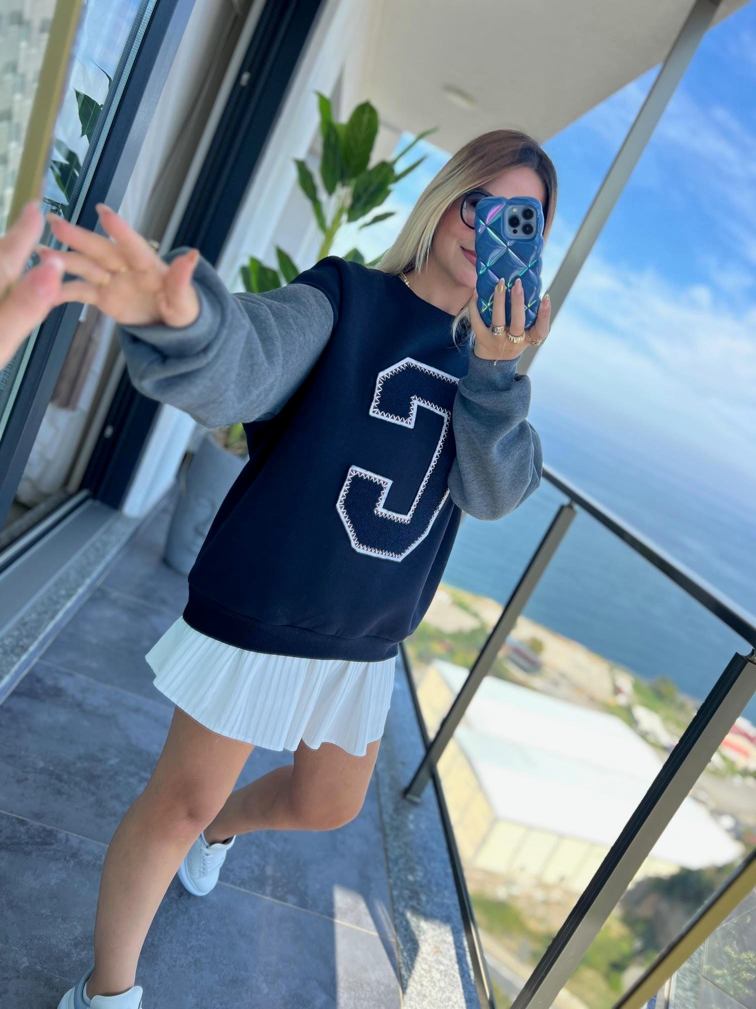 0007 Sweat LACİVERT