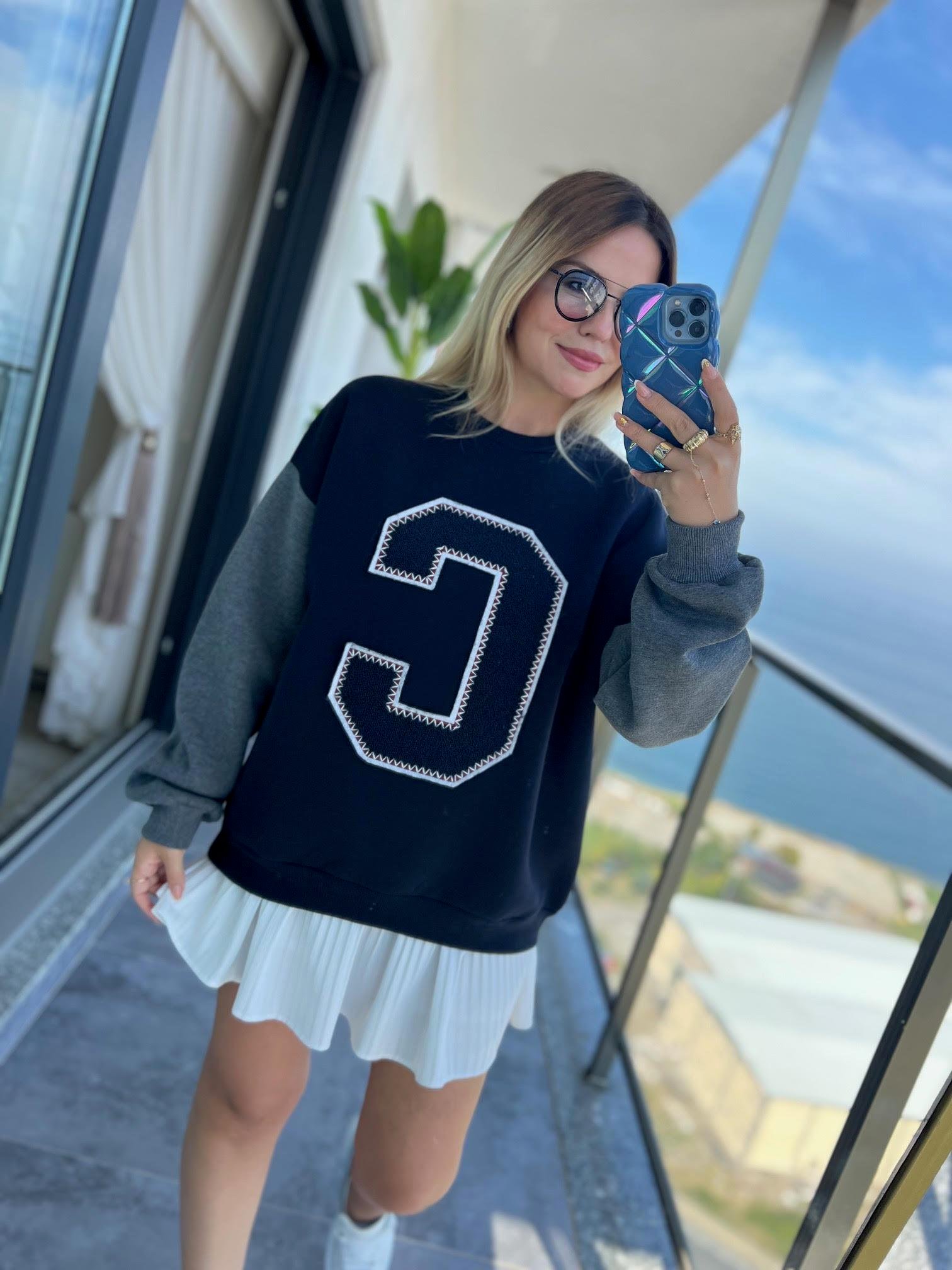 0007 Sweat LACİVERT