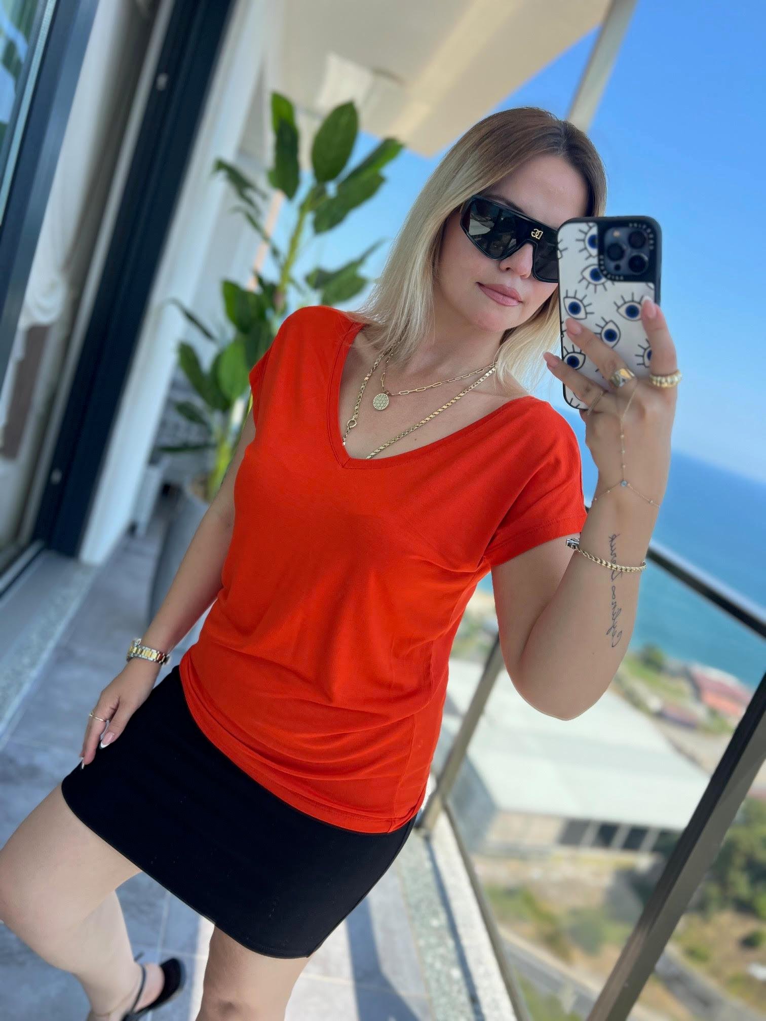 002 Ön V Arka V Tshirt MERCAN
