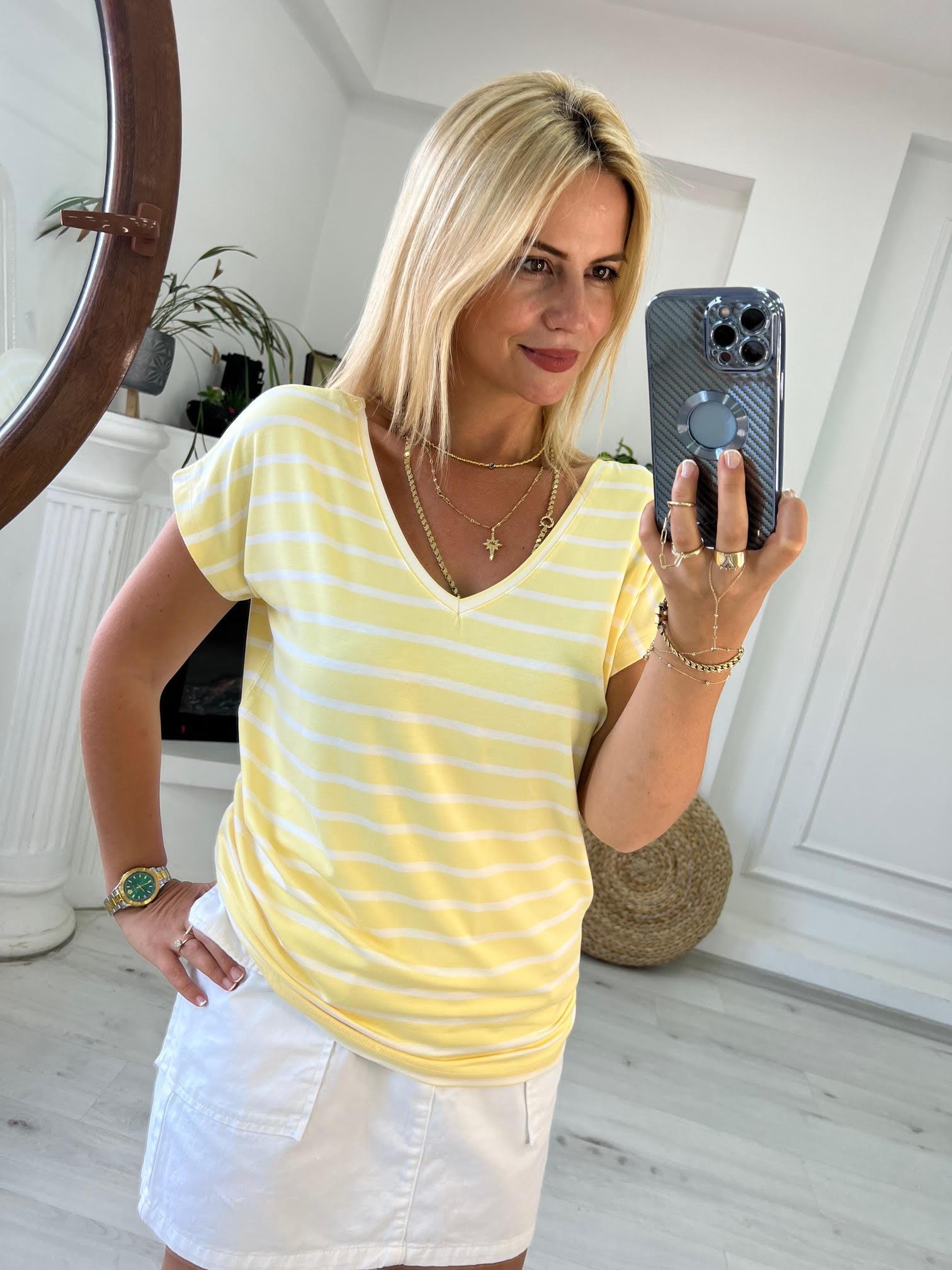 002 Ön V Arka V Tshirt SARI